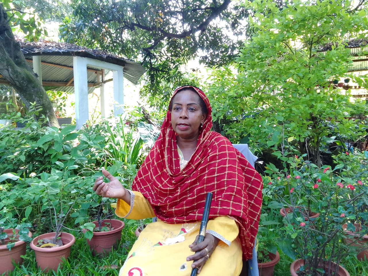 image « J’étais toujours passionnée par la verdure, particulièrement les fleurs »